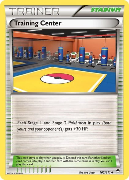 Training Center, XY - Furious Fists 102/111