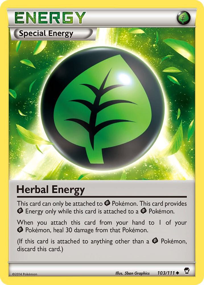 Herbal Energy, XY - Furious Fists 103/111