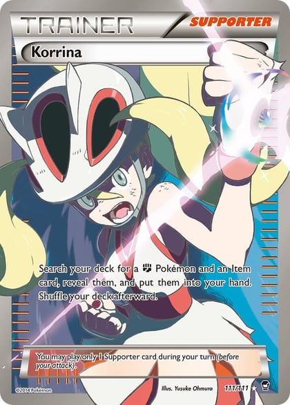 Korrina (111 Full Art), XY - Furious Fists 111/111