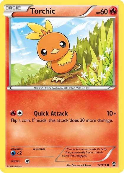 Torchic, XY - Furious Fists 12/111