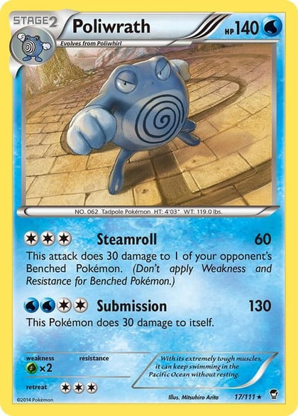 Poliwrath, XY - Furious Fists 17/111
