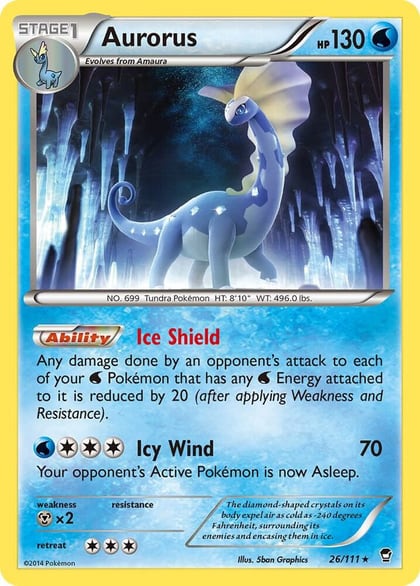 Aurorus, XY - Furious Fists 26/111