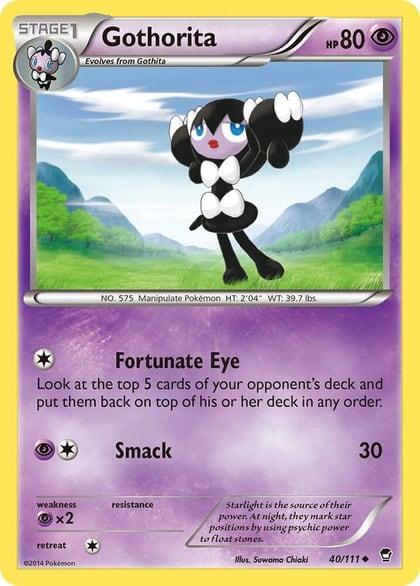 Gothorita, XY - Furious Fists 40/111