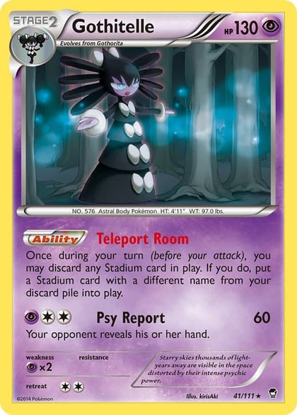 Gothitelle, XY - Furious Fists 41/111