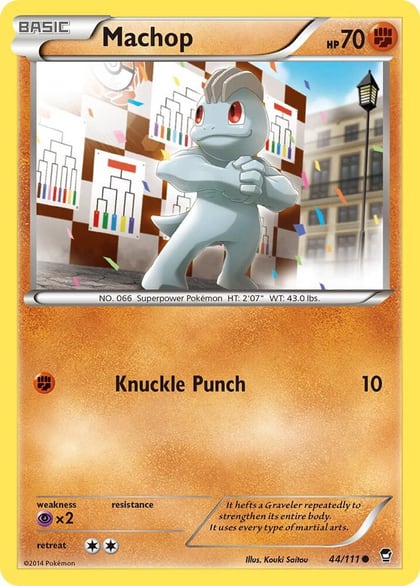 Machop, XY - Furious Fists 44/111