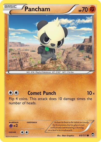 Pancham (60), XY - Furious Fists 60/111