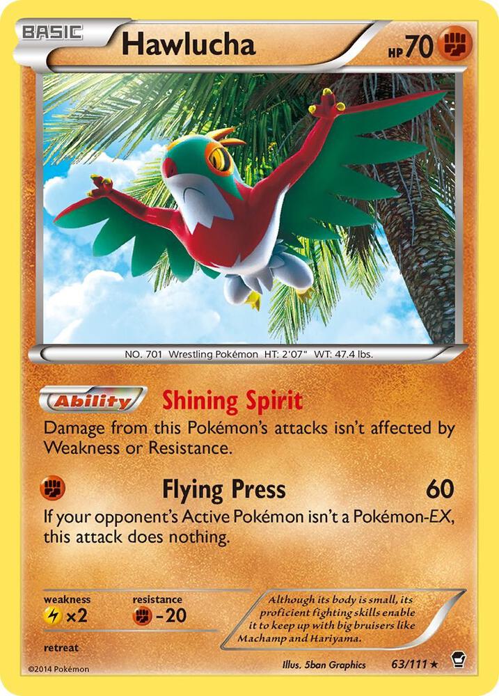 Hawlucha, XY - Furious Fists 63/111