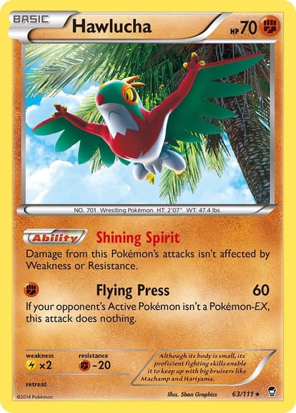 Hawlucha, XY - Furious Fists 63/111