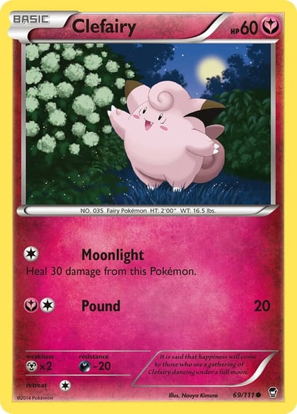 Clefairy (69), XY - Furious Fists 69/111