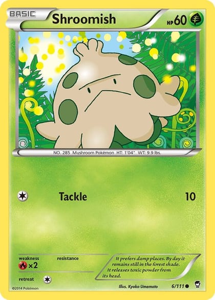 Shroomish, XY - Furious Fists 6/111