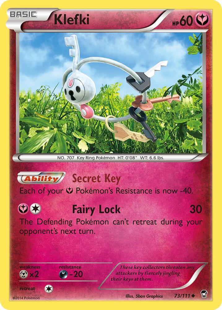 Klefki, XY - Furious Fists 73/111