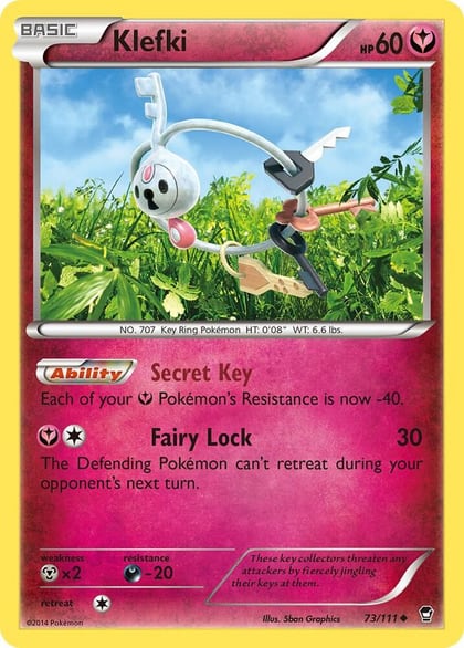 Klefki, XY - Furious Fists 73/111