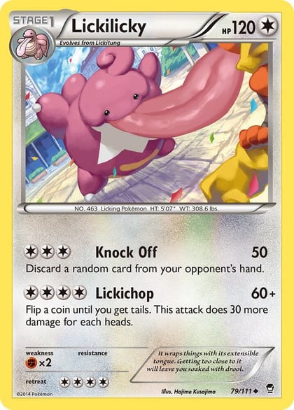 Lickilicky, XY - Furious Fists 79/111