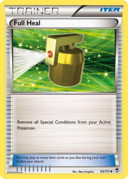 Full Heal, XY - Furious Fists 93/111