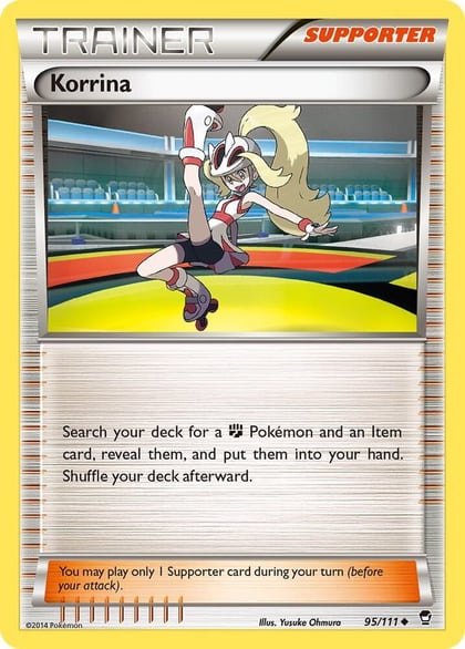 Korrina, XY - Furious Fists 95/111