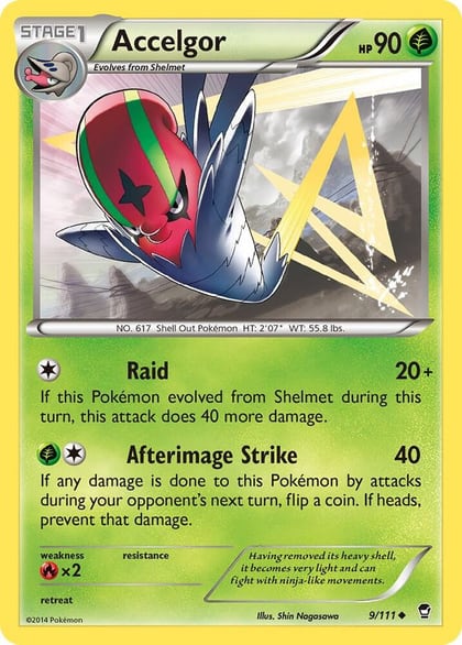 Accelgor, XY - Furious Fists 9/111