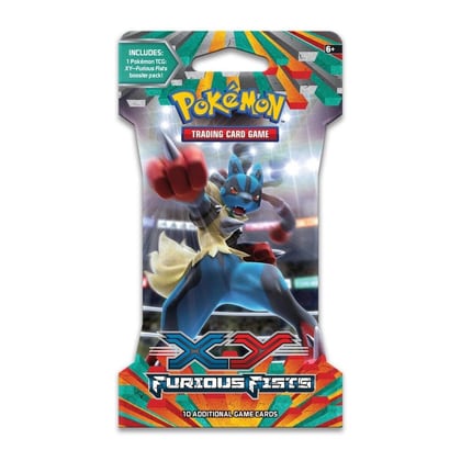 Furious Fists Sleeved Booster Pack, XY - Furious Fists P550673