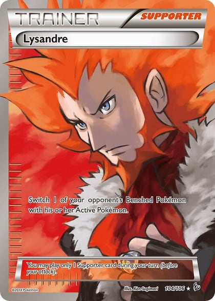Lysandre (104 Full Art), XY - Flashfire 104/106
