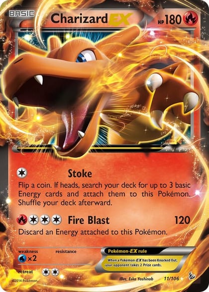 Charizard EX (11), XY - Flashfire 11/106