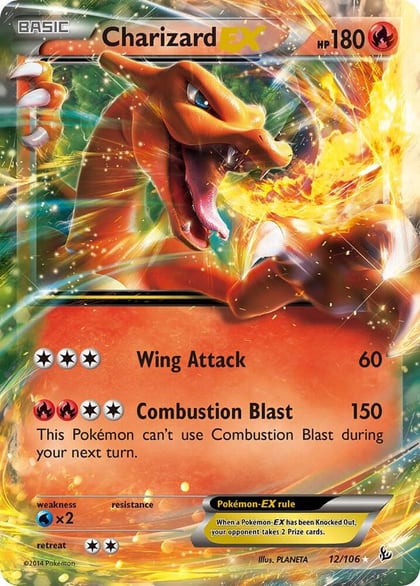 Charizard EX (12), XY - Flashfire 12/106