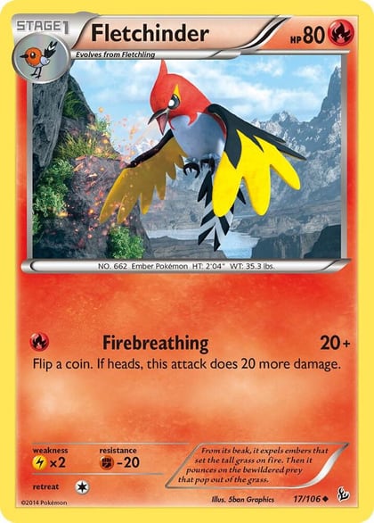 Fletchinder, XY - Flashfire 17/106
