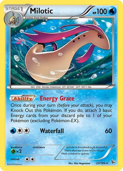 Milotic, XY - Flashfire 23/106