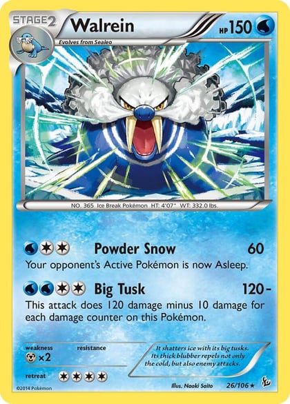 Walrein, XY - Flashfire 26/106