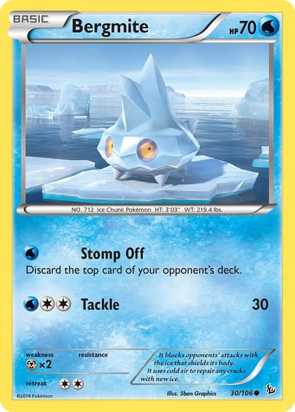 Bergmite, XY - Flashfire 30/106