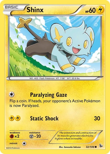 Shinx, XY - Flashfire 32/106