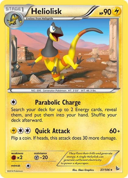 Heliolisk, XY - Flashfire 37/106