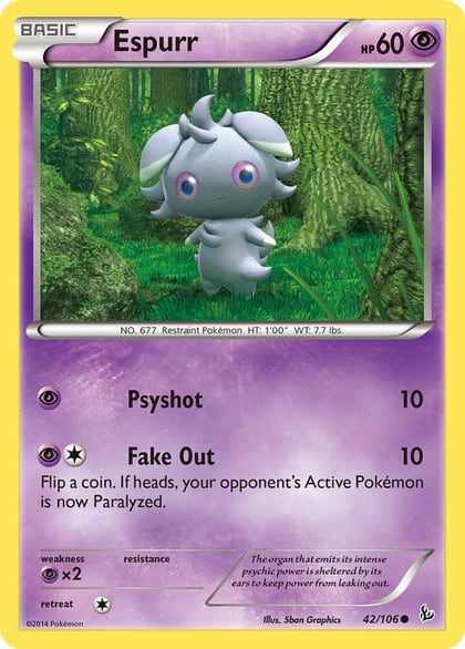 Espurr, XY - Flashfire 42/106