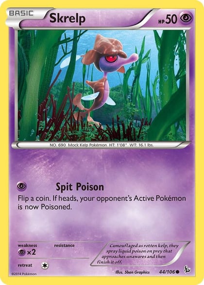 Skrelp, XY - Flashfire 44/106