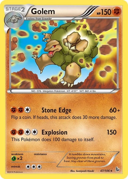 Golem, XY - Flashfire 47/106