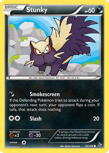 Stunky (53), XY - Flashfire 53/106