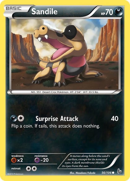 Sandile, XY - Flashfire 56/106