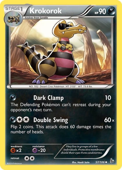 Krokorok, XY - Flashfire 57/106