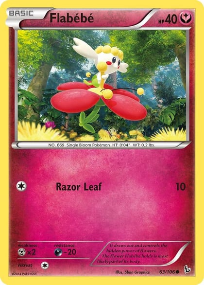 Flabebe (63), XY - Flashfire 63/106