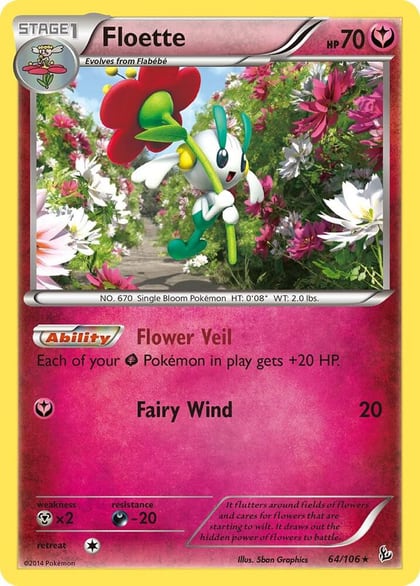 Floette (64), XY - Flashfire 64/106