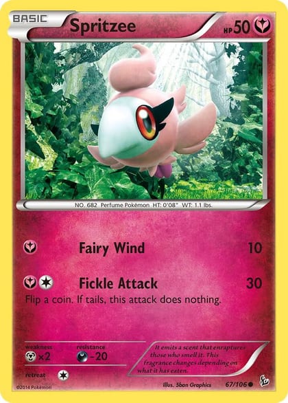 Spritzee, XY - Flashfire 67/106