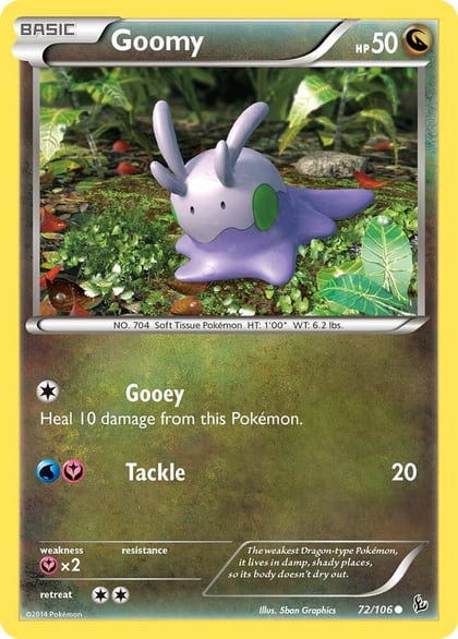 Goomy, XY - Flashfire 72/106