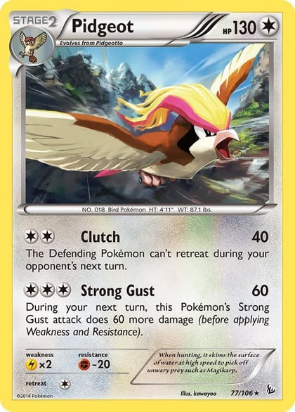 Pidgeot, XY - Flashfire 77/106