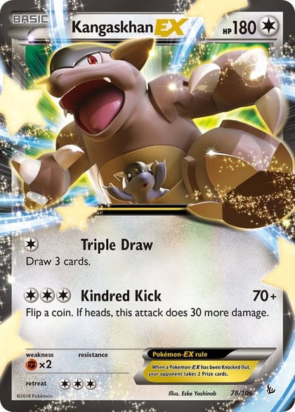 Kangaskhan EX, XY - Flashfire 78/106