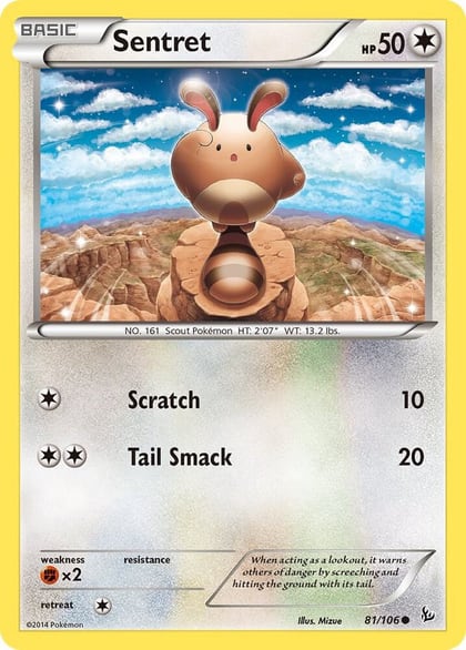 Sentret, XY - Flashfire 81/106