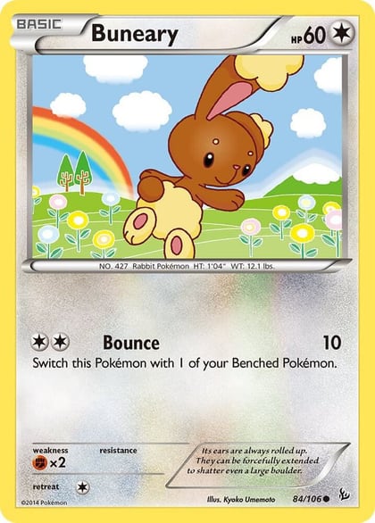 Buneary, XY - Flashfire 84/106