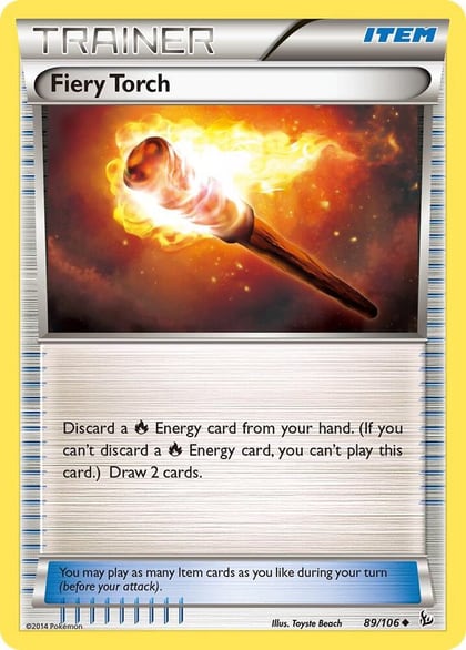 Fiery Torch, XY - Flashfire 89/106
