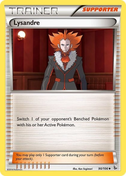 Lysandre, XY - Flashfire 90/106
