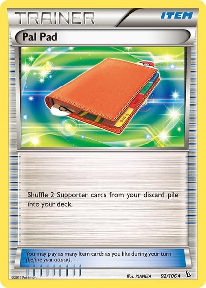 Pal Pad, XY - Flashfire 92/106