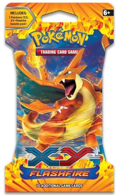 Flashfire Sleeved Booster Pack, XY - Flashfire P524332