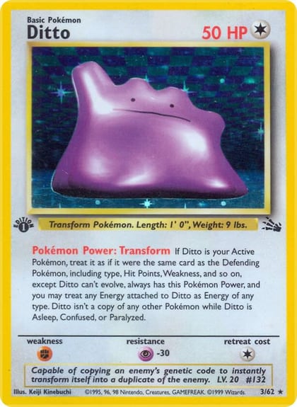 Ditto (3), Fossil 03/62