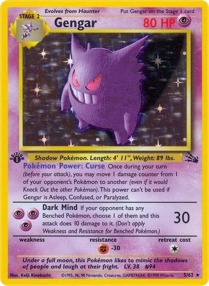 Gengar (5), Fossil 05/62